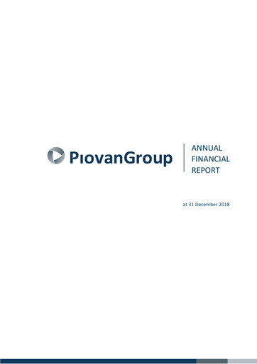 Thumbnail Piovan S.p.A. Annual Report 2018