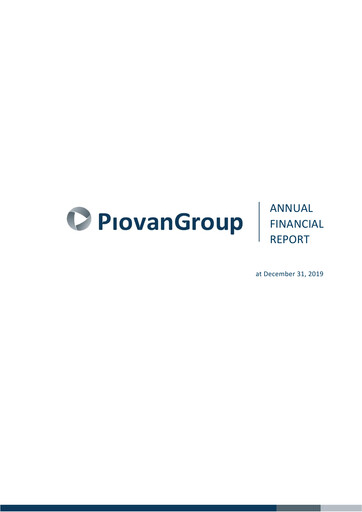 Thumbnail Piovan S.p.A. Annual Report 2019