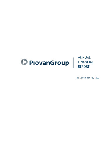 Thumbnail Piovan S.p.A. Annual Report 2022