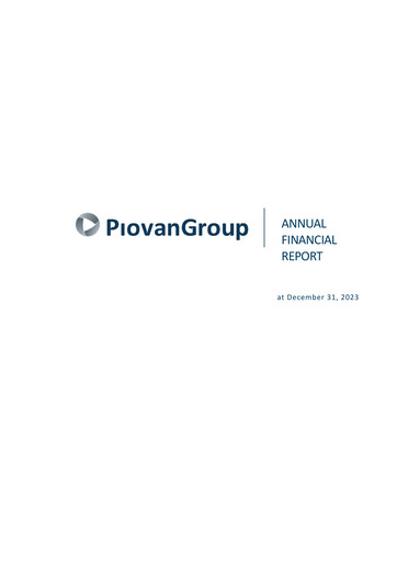 Thumbnail Piovan S.p.A. Annual Report 2023