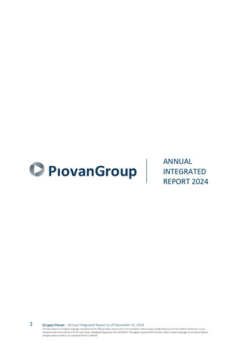 Vorschaubild Piovan S.p.A. Jahresbericht 2024