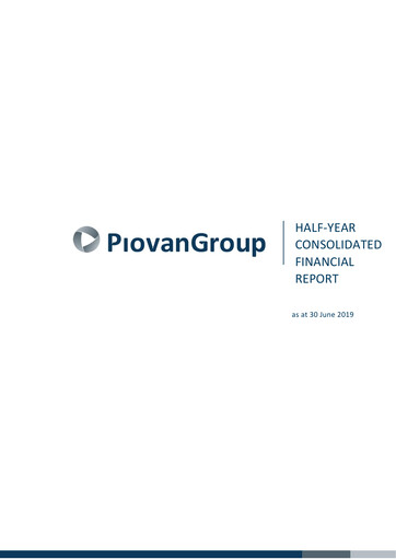 Thumbnail Piovan S.p.A. Half-year Report 2019-h1
