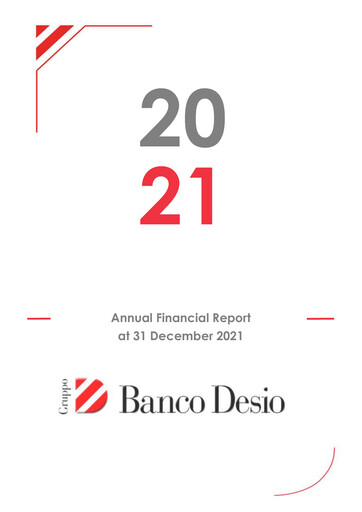 Thumbnail Banco di Desio e della Brianza Financial Report 2021