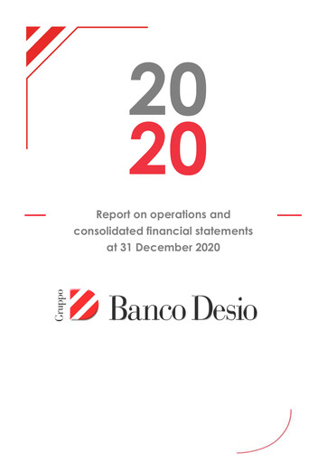 Thumbnail Banco di Desio e della Brianza Financial Statement 2020