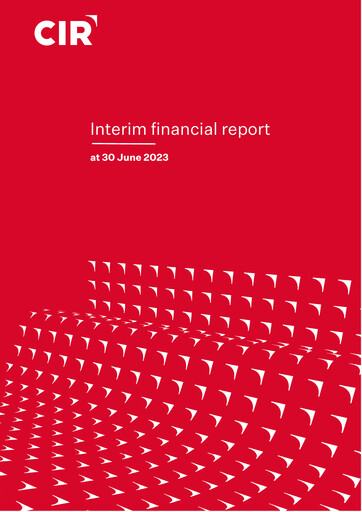 Thumbnail CIR S.p.A. - Compagnie Industriali Riunite Financial Report 2023-h1