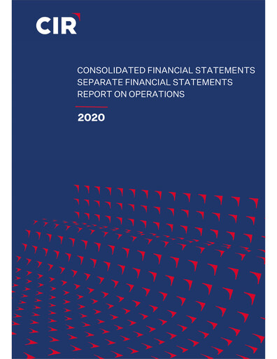 Thumbnail CIR S.p.A. - Compagnie Industriali Riunite Financial Statement 2020