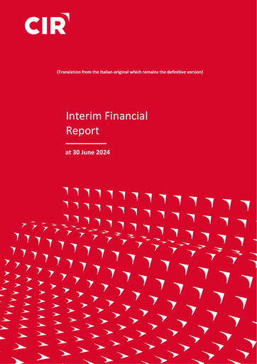 Thumbnail CIR S.p.A. - Compagnie Industriali Riunite Half-year Report 2024-h1