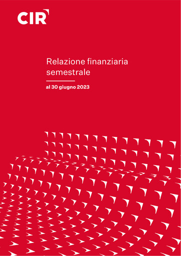 Thumbnail CIR S.p.A. - Compagnie Industriali Riunite Half-year Report 2023-h1