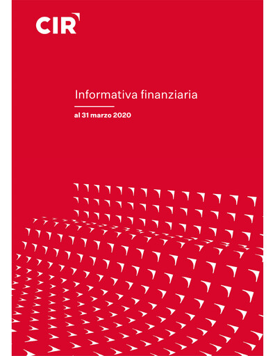 Thumbnail CIR S.p.A. - Compagnie Industriali Riunite Quarterly Report 2020-q1