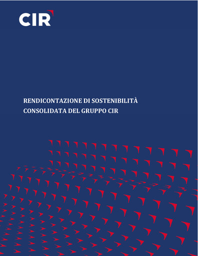 Thumbnail CIR S.p.A. - Compagnie Industriali Riunite Sustainability Report 2024