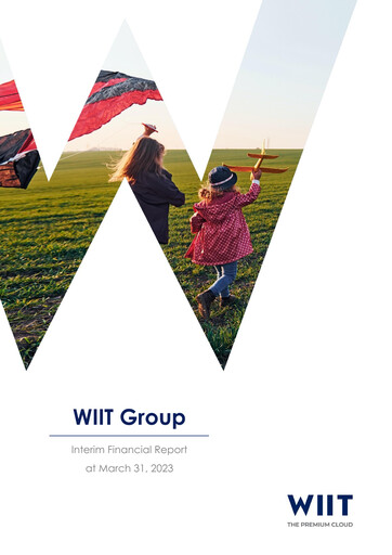 Vorschaubild Wiit S.p.A. Quartalsbericht 2023-q1