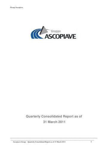 Thumbnail Ascopiave Quarterly Report 2011-q1