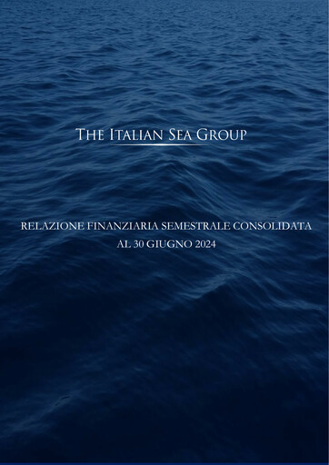 Thumbnail The Italian Sea Group Half-year Report 2024