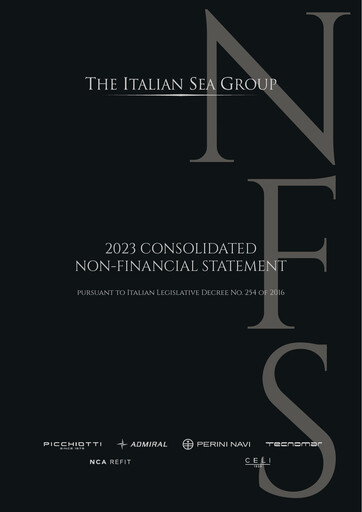 Thumbnail The Italian Sea Group Sustainability Report 2023