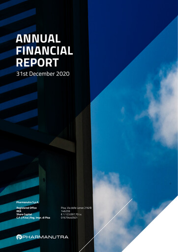 Vorschaubild Pharmanutra Jahresbericht 2020
