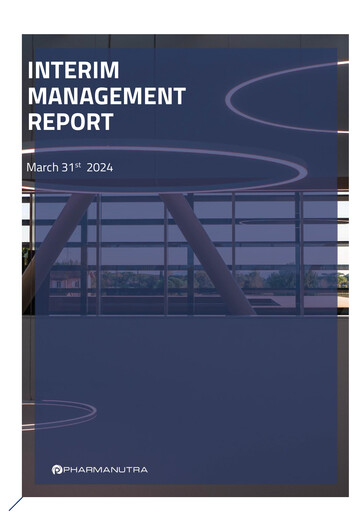 Thumbnail Pharmanutra Quarterly Report 2024-q1