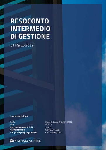 Thumbnail Pharmanutra Quarterly Report 2022-q1