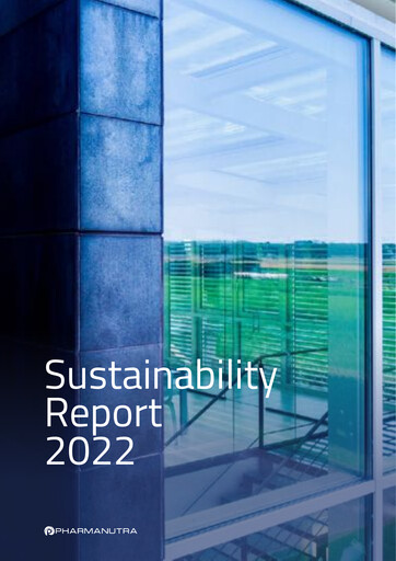 Thumbnail Pharmanutra Sustainability Report 2022