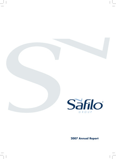 Thumbnail Safilo Group Annual Report 2007