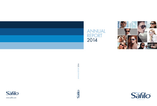 Thumbnail Safilo Group Annual Report 2014