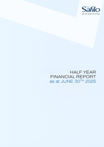 Thumbnail Safilo Group Half-year Report 2025-h1