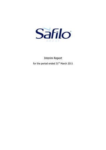 Thumbnail Safilo Group Quarterly Report 2011-q1