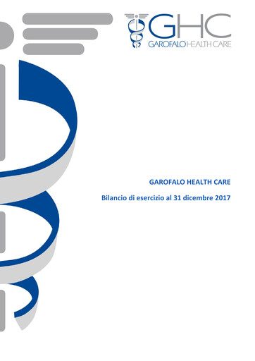 Thumbnail Garofalo Health Care Financial Statement 2017