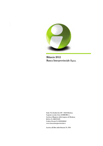 Thumbnail illimity Bank Annual Report 2012