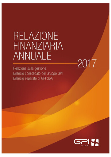 Miniature GPI S.p.A. Rapport financier 2017