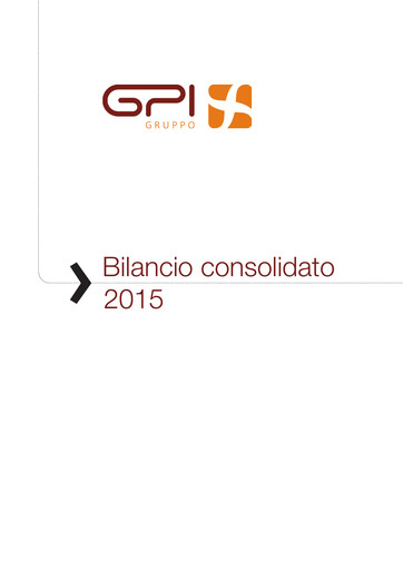 Vorschaubild GPI S.p.A. Finanzmitteilung 2015
