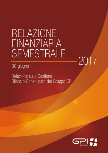 Vorschaubild GPI S.p.A. Halbjahresbericht 2017-h1
