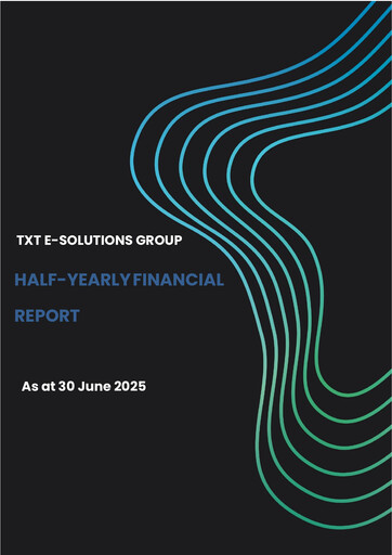 Thumbnail TXT e-solutions Half-year Report 2025-h1