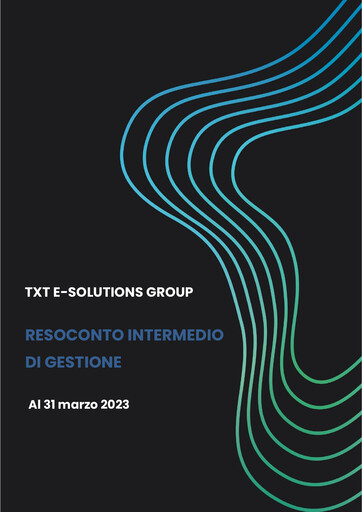Thumbnail TXT e-solutions Quarterly Report 2023-q1