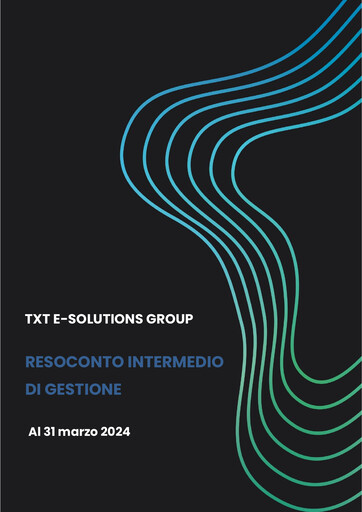 Thumbnail TXT e-solutions Quarterly Report 2024-q1