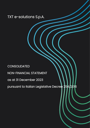 Thumbnail TXT e-solutions Sustainability Report 2023