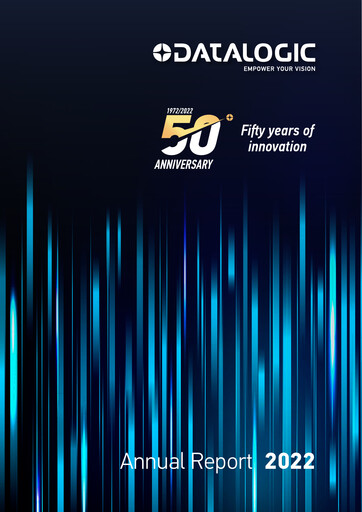 Thumbnail Datalogic S.p.A. Annual Report 2022