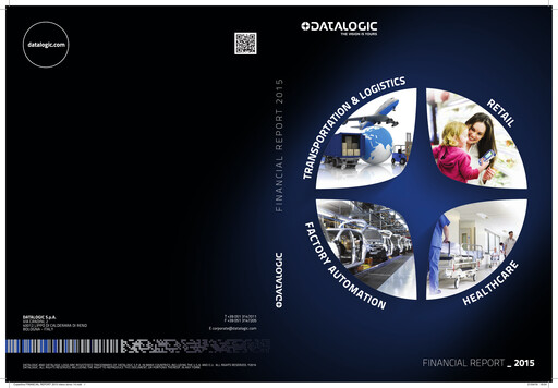 Thumbnail Datalogic S.p.A. Financial Report 2015