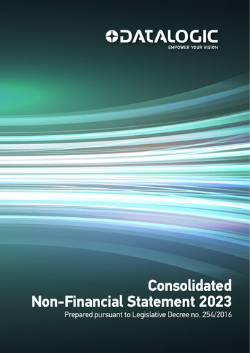 Thumbnail Datalogic S.p.A. Sustainability Report 2023