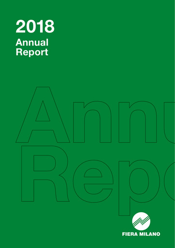 Thumbnail Fiera Milano Annual Report 2018