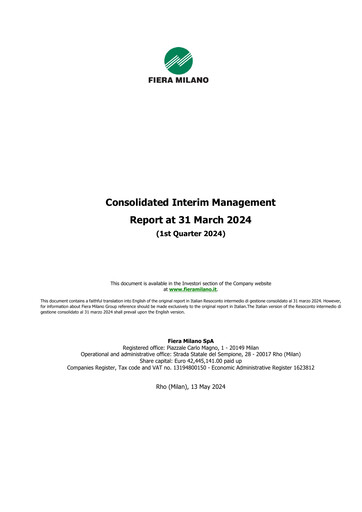 Thumbnail Fiera Milano Quarterly Report 2024-q1