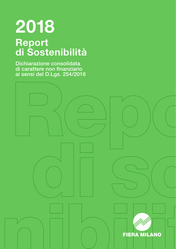Thumbnail Fiera Milano Sustainability Report 2018