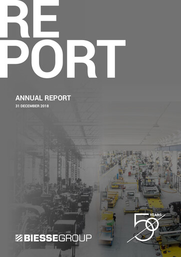 Thumbnail Biesse Annual Report 2018