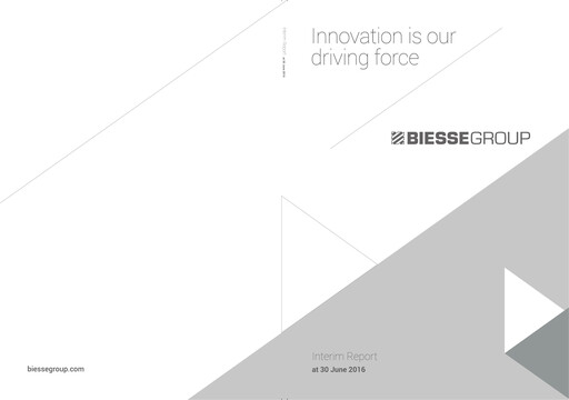 Miniature Biesse Rapport semestriel 2016-h1