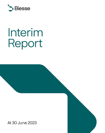 Miniature Biesse Rapport semestriel 2023-h1