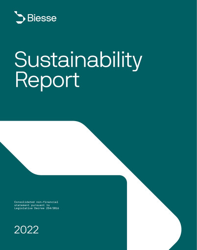 Thumbnail Biesse Sustainability Report 2022
