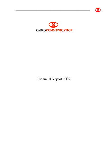 Thumbnail Cairo Communication Financial Report 2002