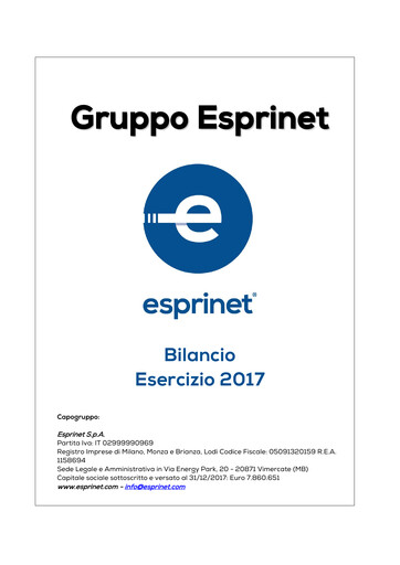 Thumbnail Esprinet Annual Report 2017