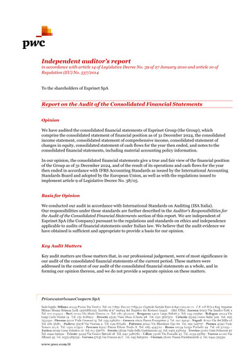 Thumbnail Esprinet Financial Statement 2024