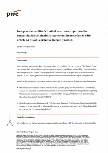 Thumbnail Esprinet Sustainability Report 2025
