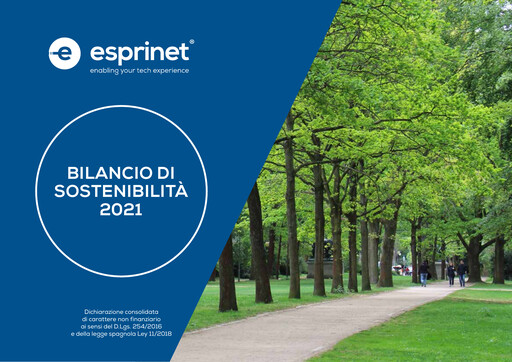 Thumbnail Esprinet Sustainability Report 2021